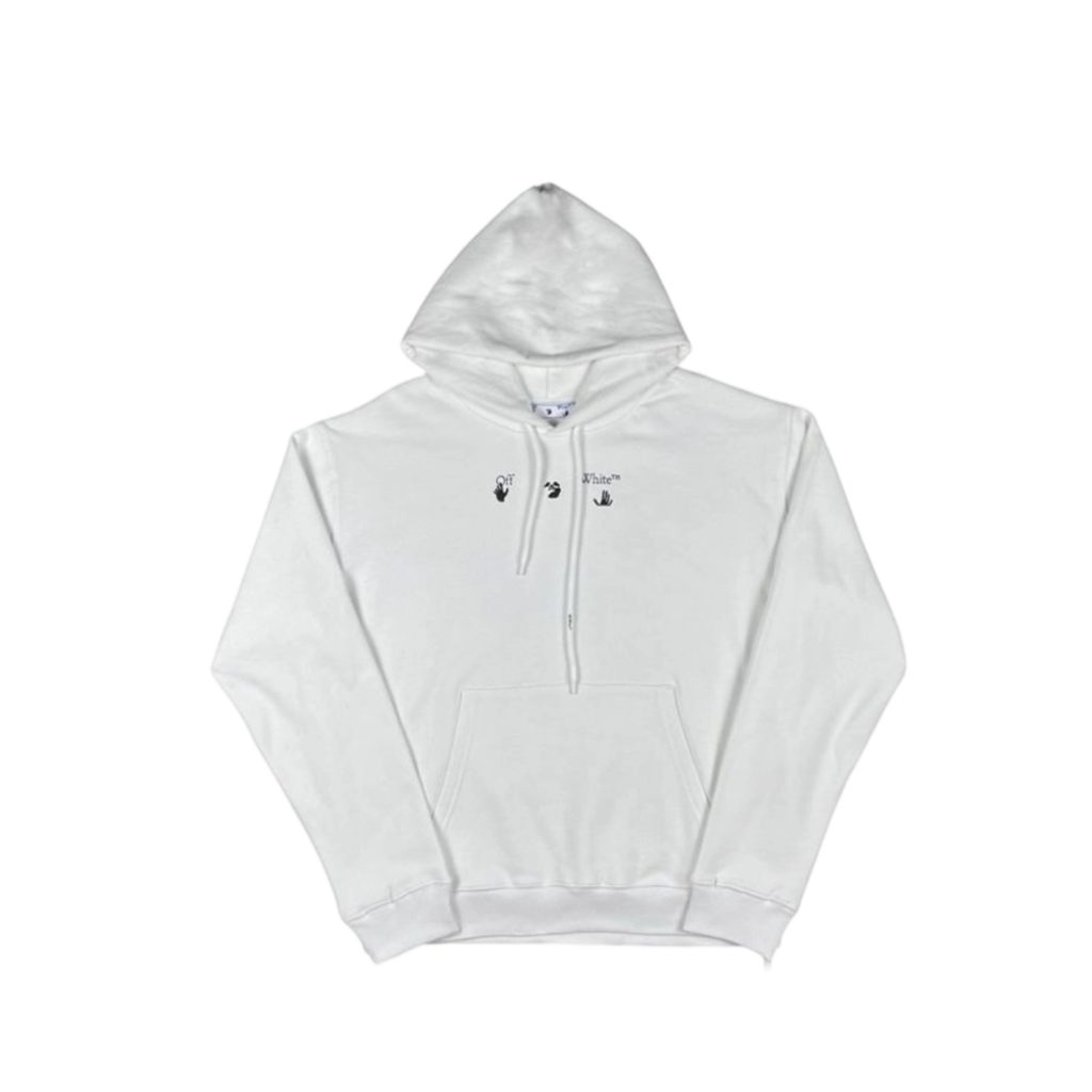 Off White Blue Melting Arrow Hoodie OKZY2026552