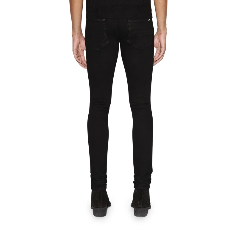 Amiri Leather Knee Distressed Denim OKZY202655