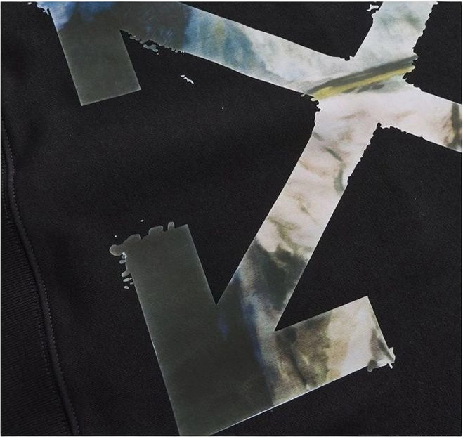 Off White Impressionist Seascape Arrow Hoodie OKZY2026566
