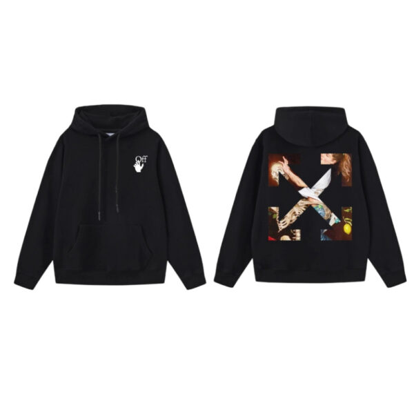 Off White Classic Art Arrow Hoodie OKZY2026569