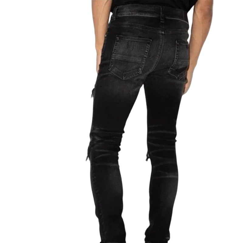 Amiri Pink Biker Skinny Jeans OKZY202656
