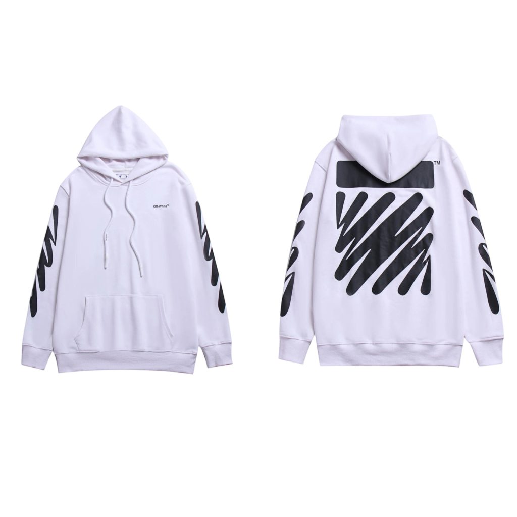 Off White Brush Stroke Arrow Hoodie OKZY2026572