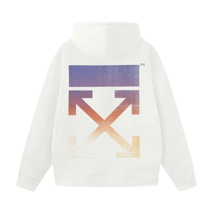 Off White Gradient Sunset Arrow Hoodie OKZY2026580
