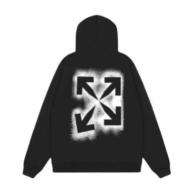 Off White Spray Arrow Hoodie OKZY2026589