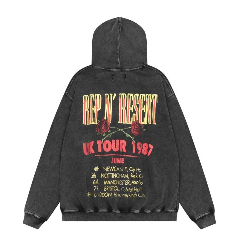 Represent Skull Rose Hoodie OKZY2026596