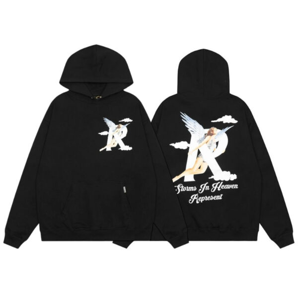 Represent Storms In Heaven Angel Hoodie OKZY2026603