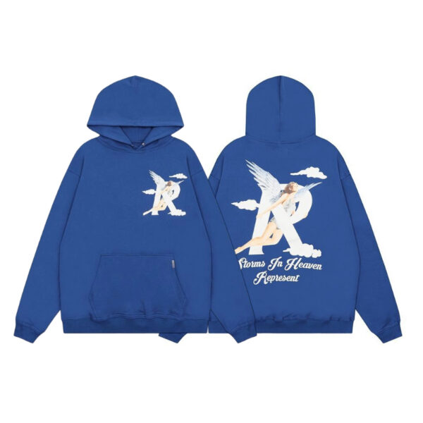 Represent Storms In Heaven Angel Hoodie OKZY2026604