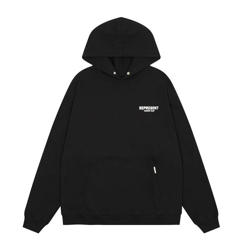 Represent Owners Club Black Hoodie OKZY2026614