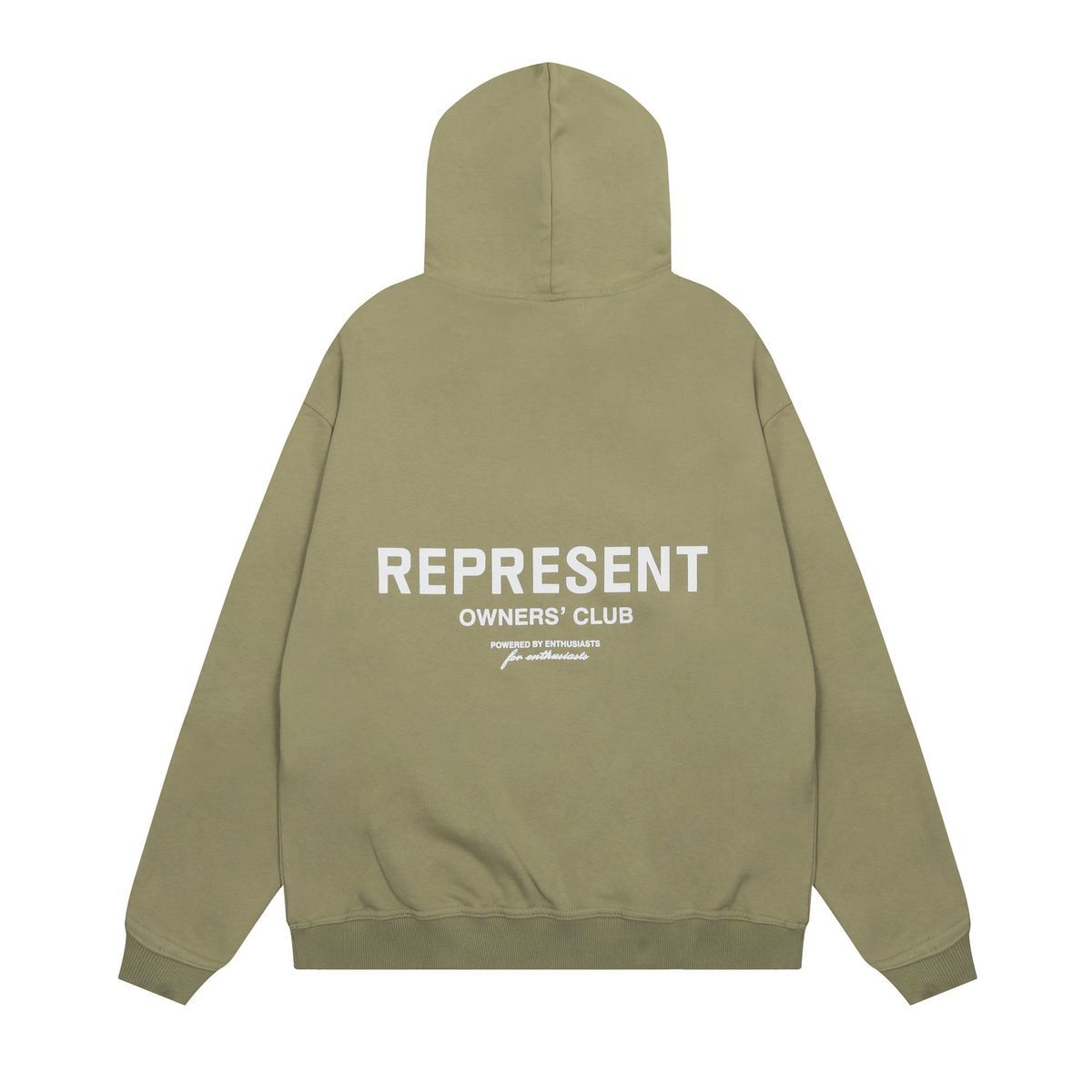 Represent Owners Club Sage Green Hoodie OKZY2026617