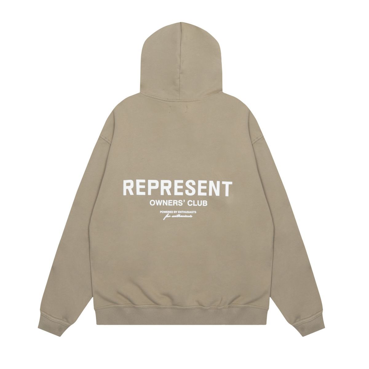 Represent Owners Club Khaki Hoodie OKZY2026618
