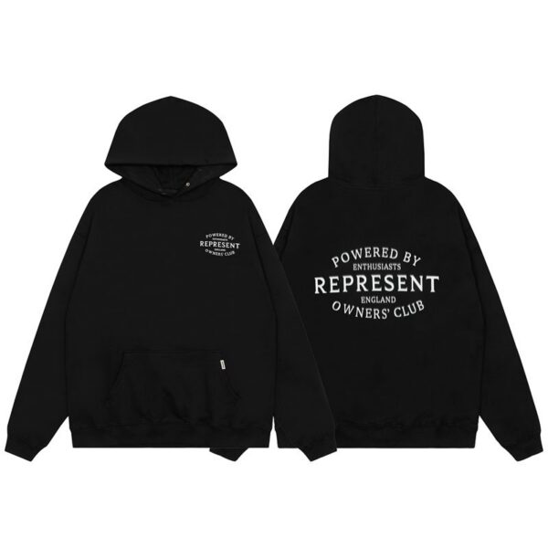 Represent Owners Club England Black Hoodie OKZY2026623