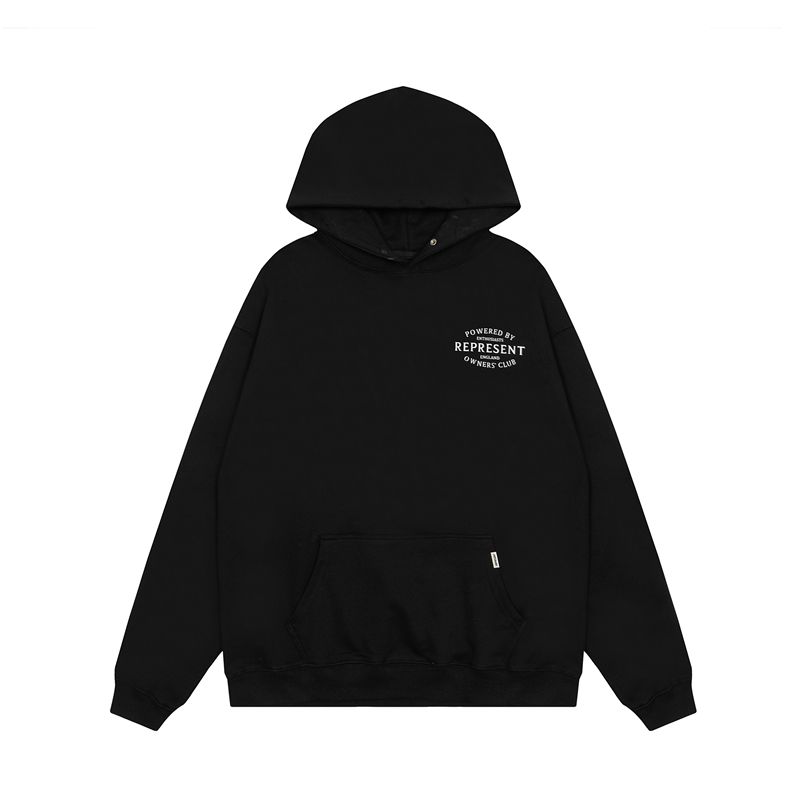 Represent Owners Club England Black Hoodie OKZY2026623