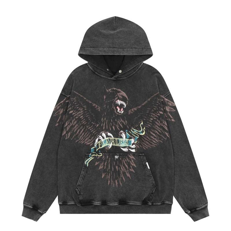 Represent Fearless Griffin Vintage Washed Hoodie OKZY2026626