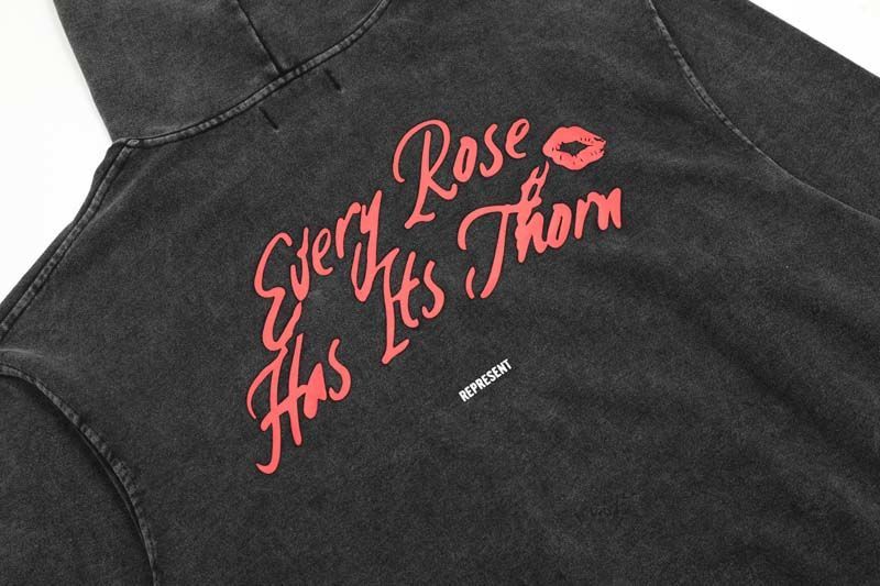 Represent Every Rose Has Its Thorn Hoodie OKZY2026633