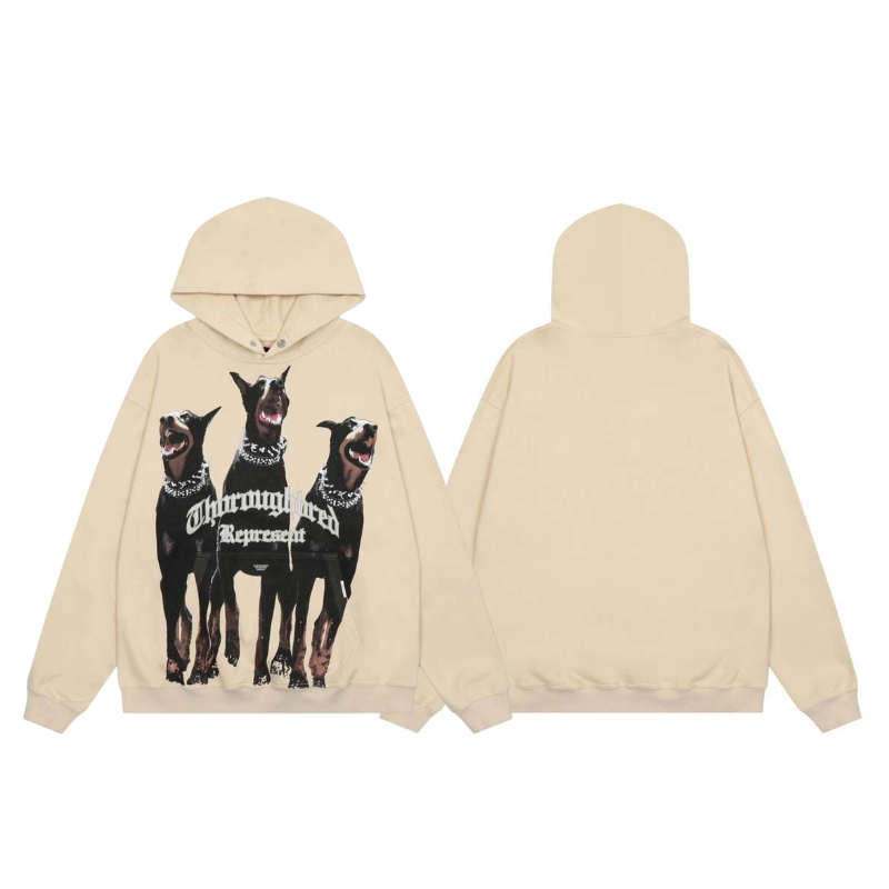 Represent Three Dobermans Hoodie OKZY2026638