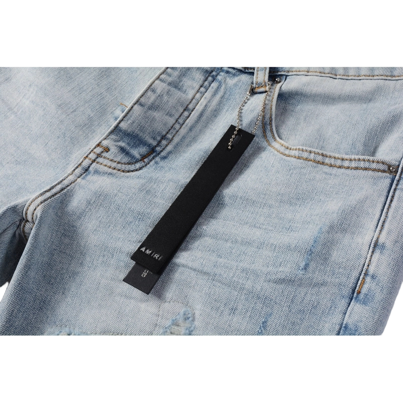 Amiri Blue Liner Light Wash Jeans OKZY202663