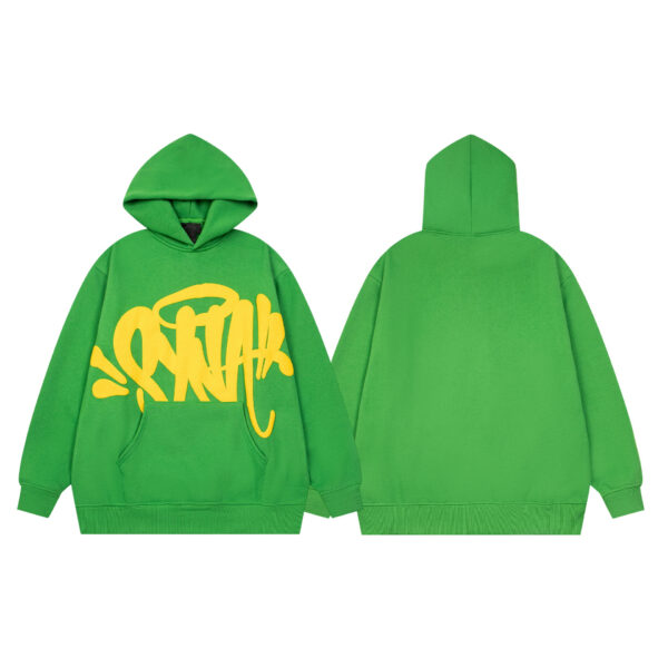 Syna World Big Graffiti Green Hoodie OKZY2026654