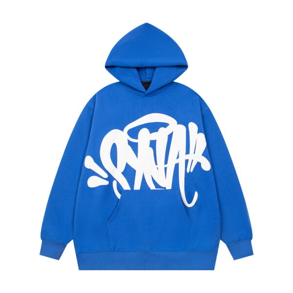 Syna World Big Graffiti Blue Hoodie OKZY2026655