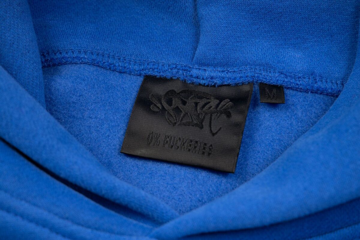 Syna World Big Graffiti Blue Hoodie OKZY2026655