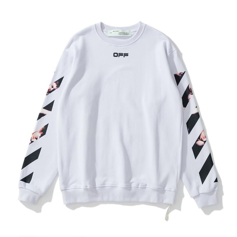 Off White Angel Arrow White Sweatshirt OKZY2026664