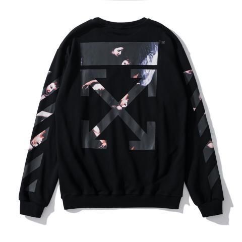 Off White Angel Arrow Black Sweatshirt OKZY2026665