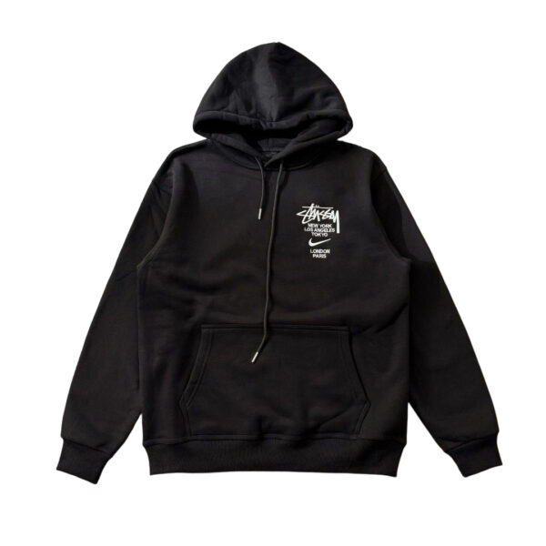 Stussy x Nike Pullover Hoodie Black OKZY2026705
