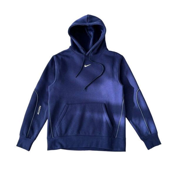 Nike NOCTA Pullover Hoodie Navy Reflective Piping OKZY2026711
