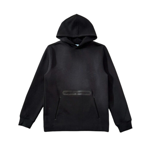 Nike Tech Fleece Pullover Hoodie Black OKZY2026713