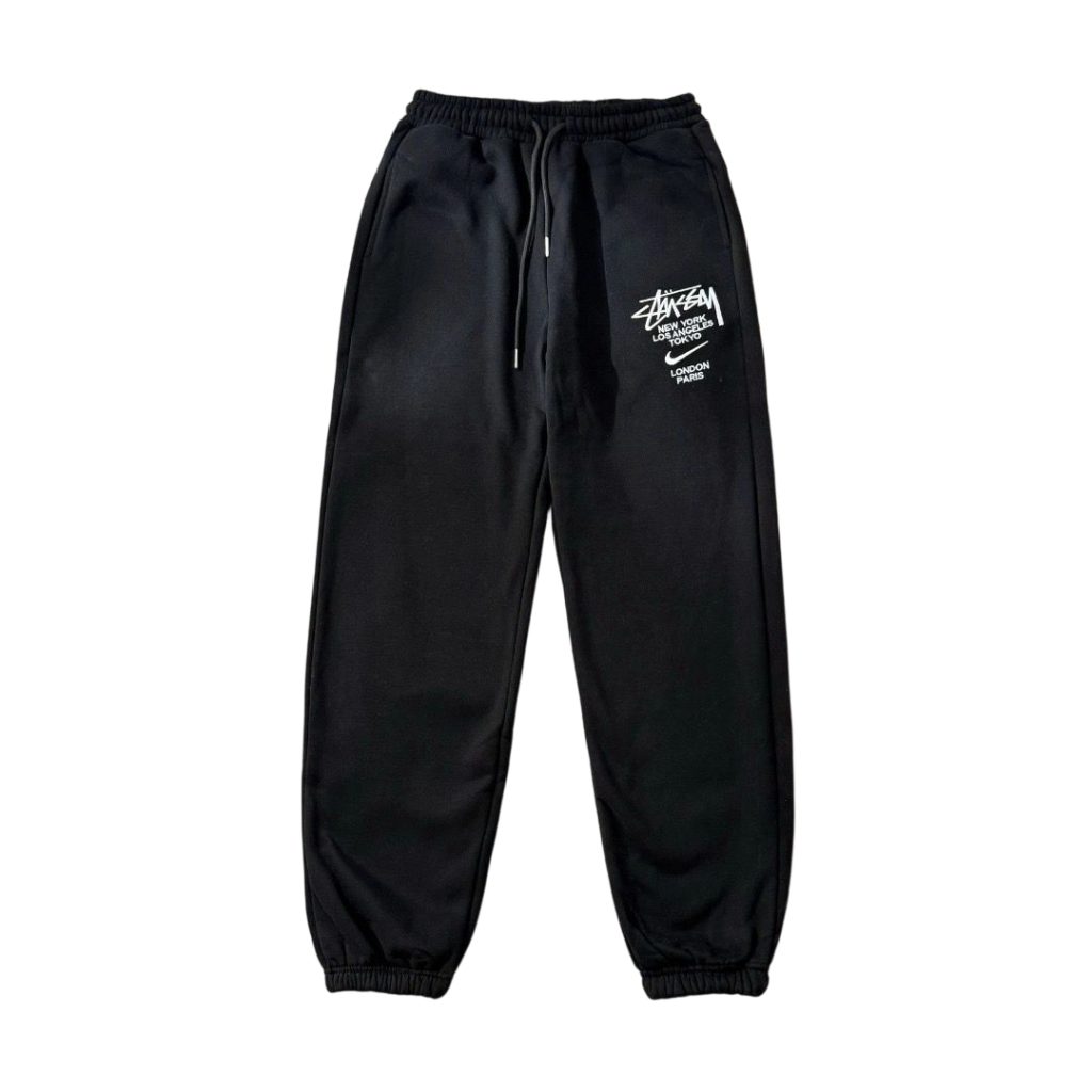 Nike Stussy Crossover Jogger Black OKZY2026733