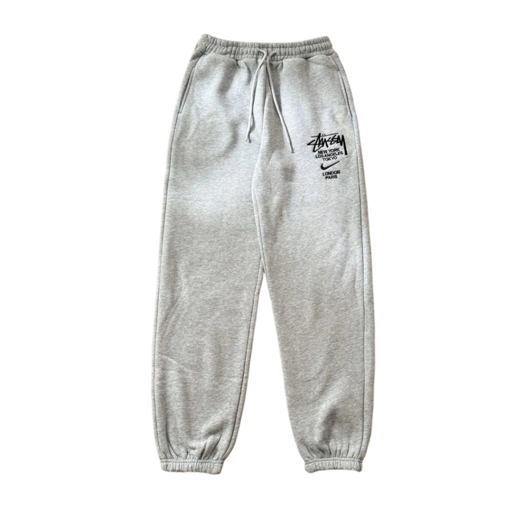 Nike Stussy Crossover Jogger Grey Heather OKZY2026734