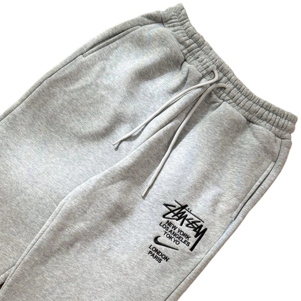 Nike Stussy Crossover Jogger Grey Heather OKZY2026734