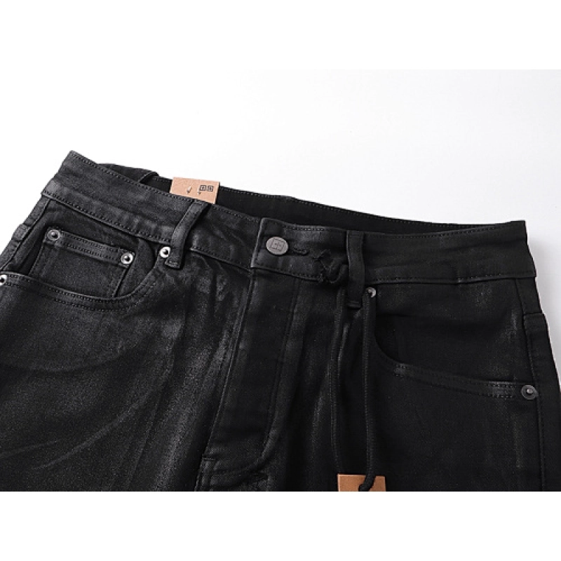 Ksubi Black Slim Fit Vintage Washed Jeans OKZY202673