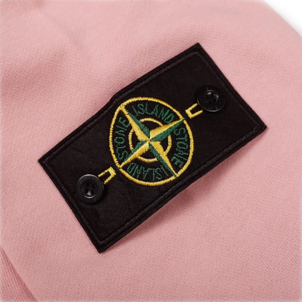 STONE ISLAN loose round neck hoodie Pink OKZY2026744