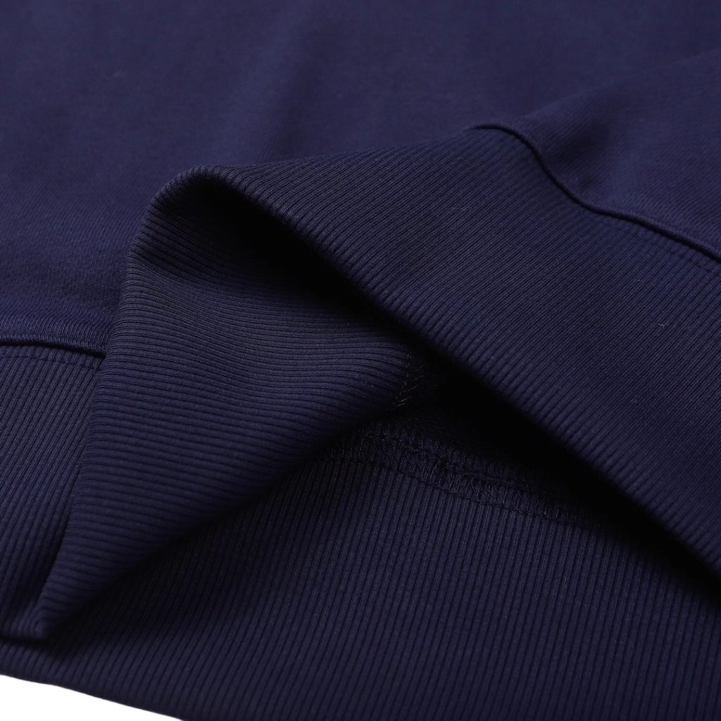 STONE ISLAN loose round neck hoodie navy blue OKZY2026749