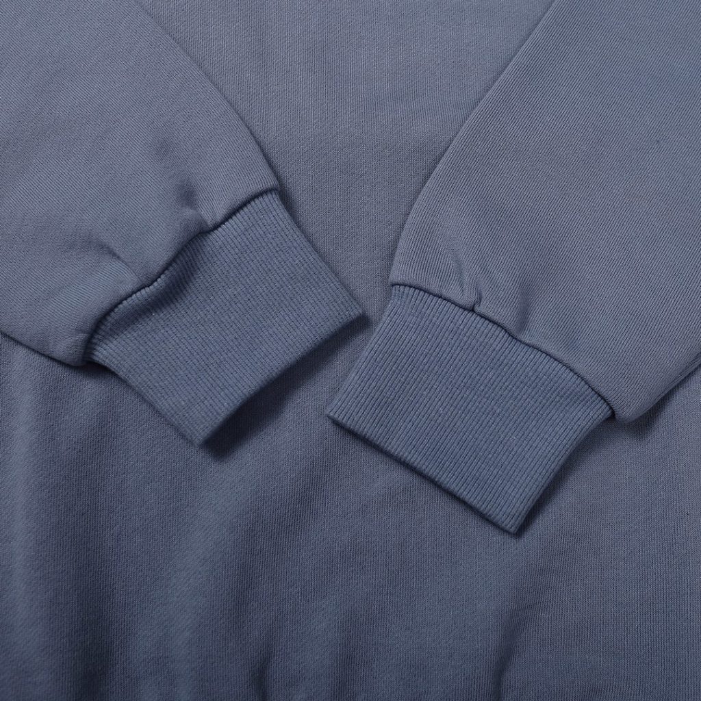 STONE ISLAN loose round neck hoodie dark blue OKZY2026751