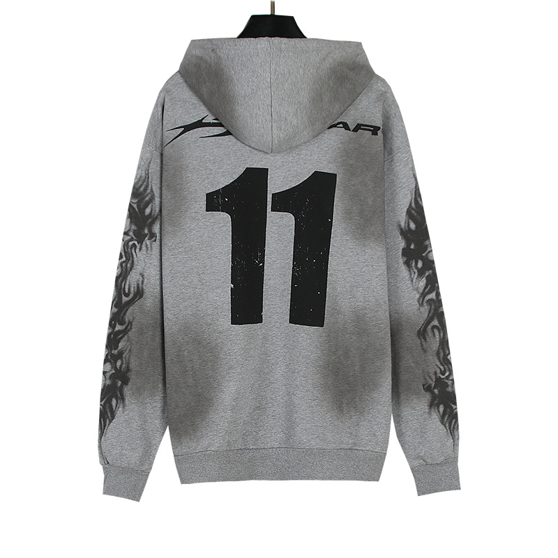 Hellstar High Street Hoodie Washwater Grey OKZY2026777