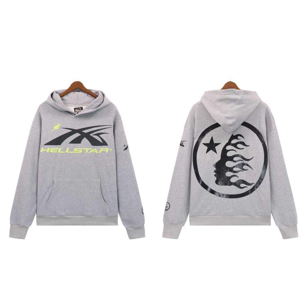 Hellstar Hoodie Grey OKZY2026781