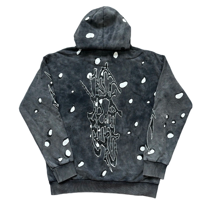 Hellstar Washed Old High Street Retro Hoodie OKZY2026787
