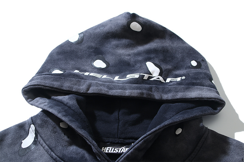 Hellstar Washed Old High Street Retro Hoodie OKZY2026787