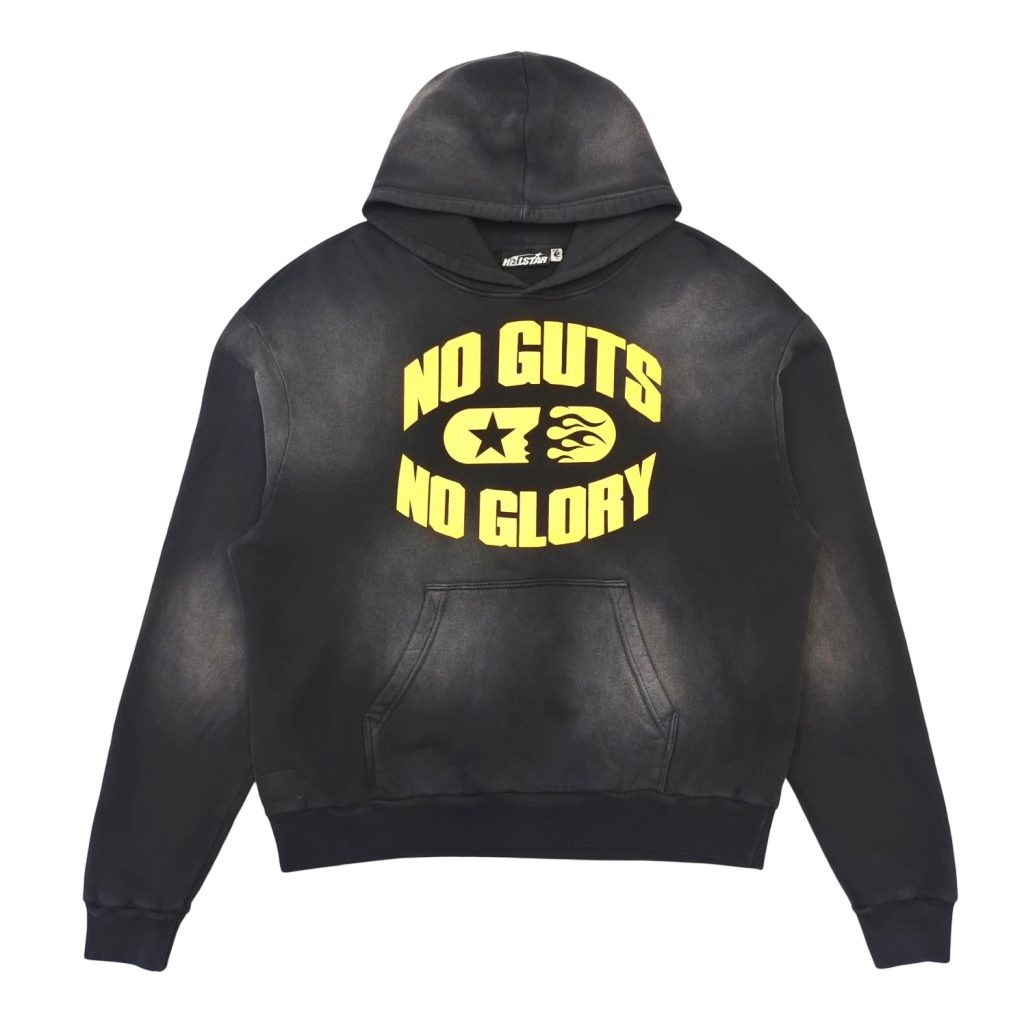 Hellstar No Guts No Glory Hoodie Black OKZY2026796