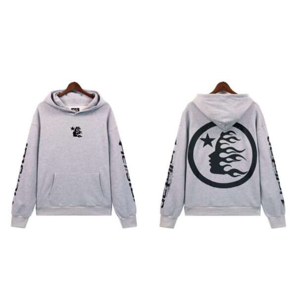 Hellstar Speed Hoodies Gray Black OKZY2026798