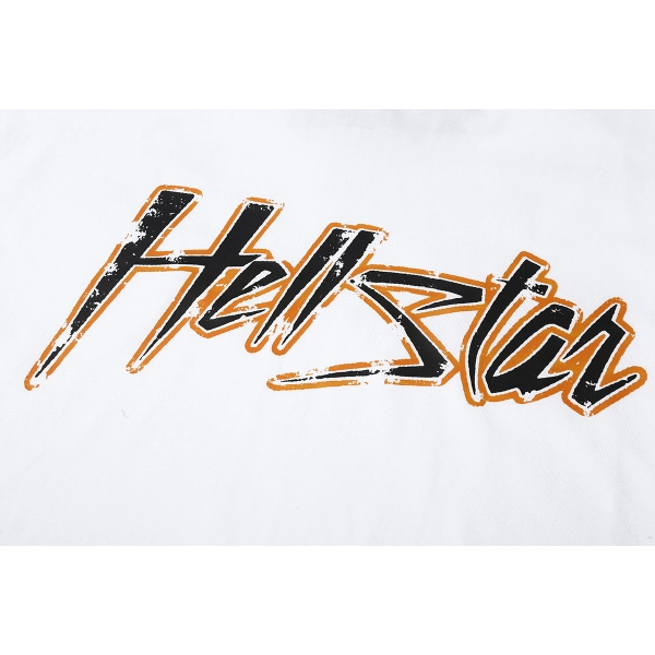 Hellstar Faith To Paradise White Long Sleeve Tee OKZY2026801