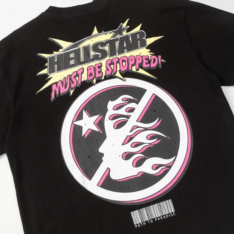 Hellstar Breaking News Black Long Sleeve Tee OKZY2026812
