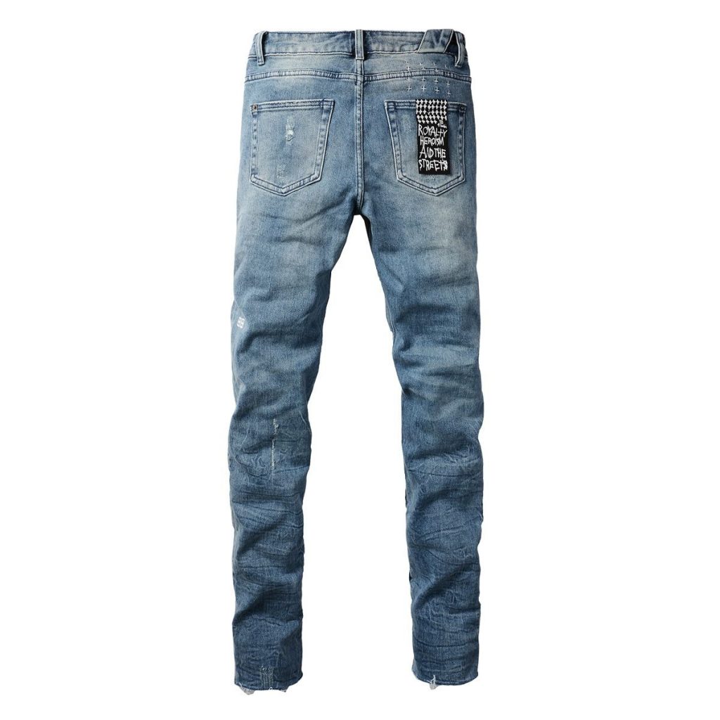 Ksubi Vintage Frayed Distressed Denim Pants OKZY202682