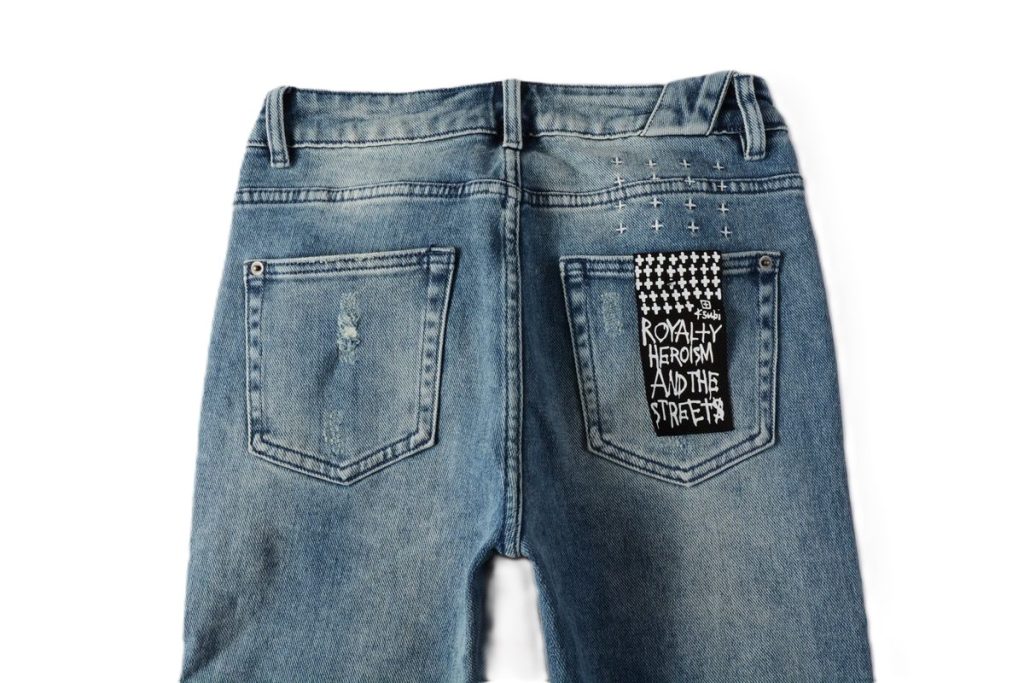 Ksubi Vintage Frayed Distressed Denim Pants OKZY202682