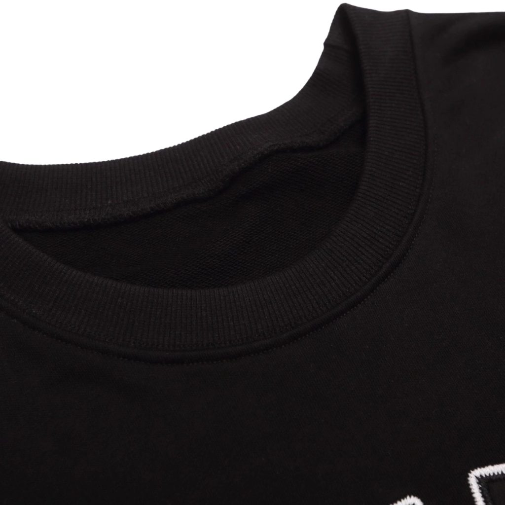 Cav Empt Arch Logo Black White Sweatshirt OKZY2026831