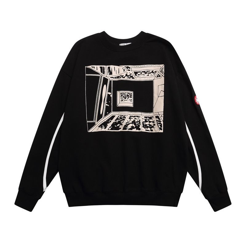 Cav Empt Interior Sketch Black Sweatshirt OKZY2026835