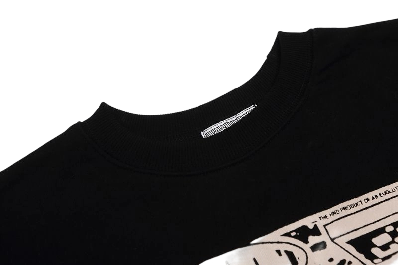 Cav Empt Interior Sketch Black Sweatshirt OKZY2026835