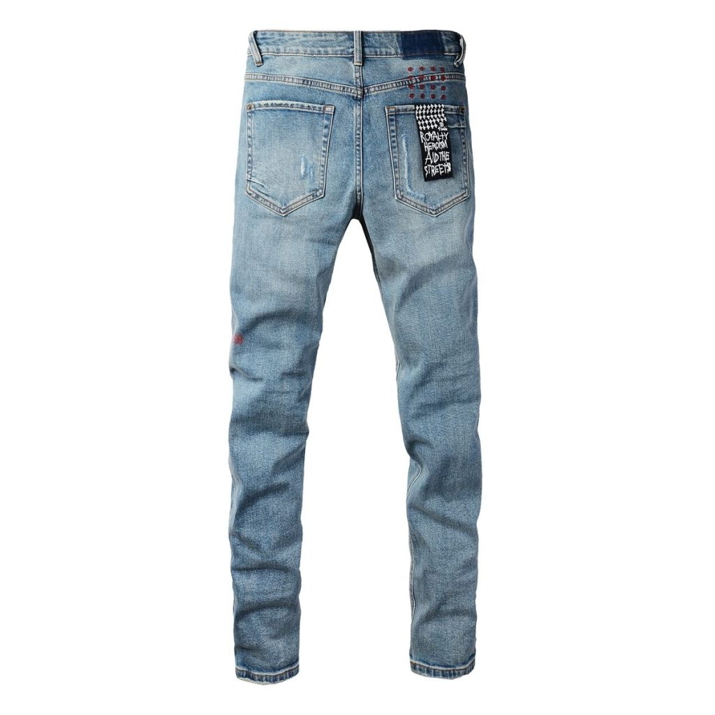 Ksubi Scorpion Leopard Patch Jeans OKZY202686