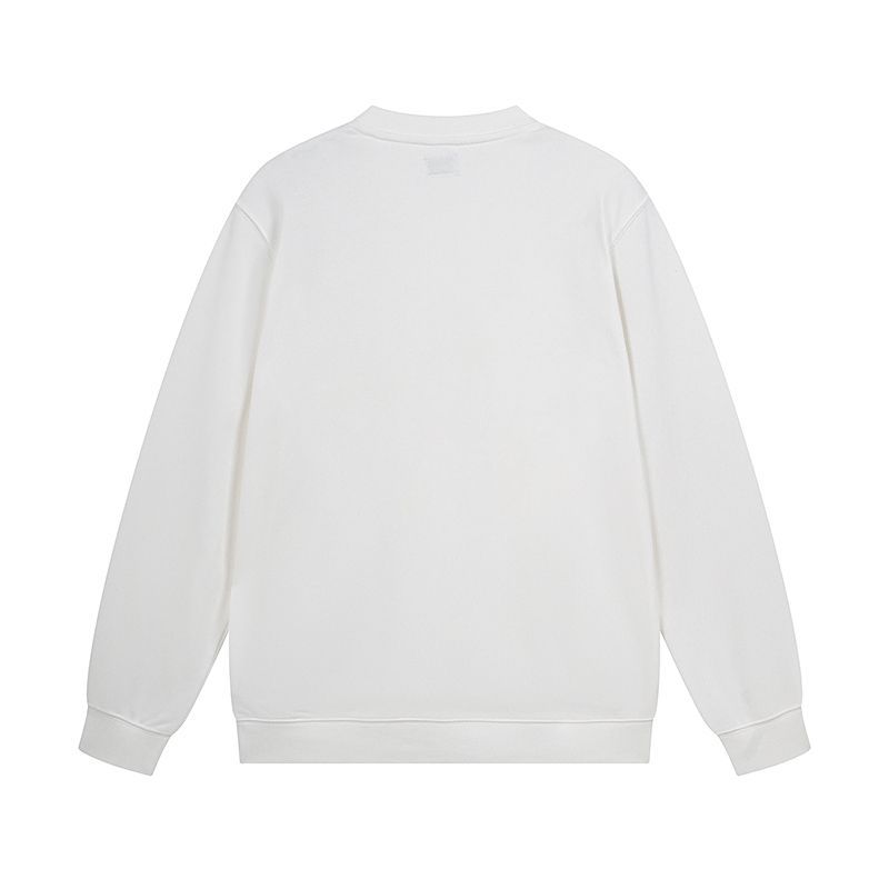 C.P. Company Square Logo Crewneck Sweatshirt White OKZY2026895